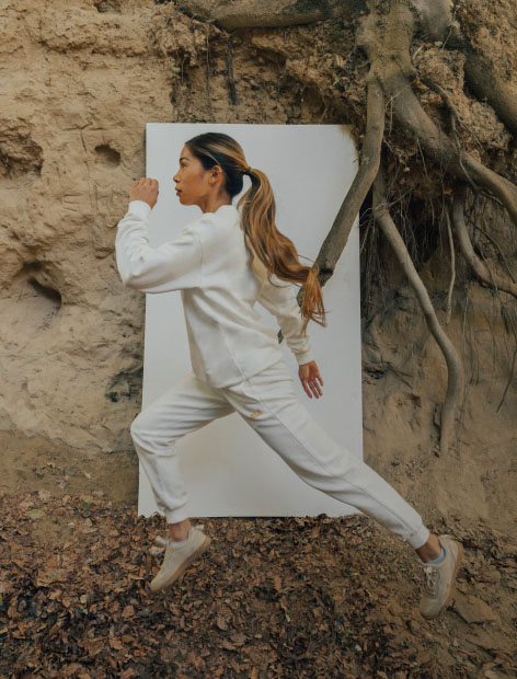 Woman running